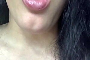 why don't you jerk off to this brunette goddess with big ass and long hair?