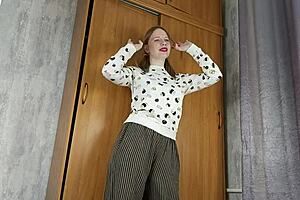 To crazy orgasm after photoshoot with big tits and masturbation.