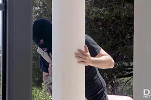 Horny Russian Hottie Misha Maver Demands Hardcore Pussy Fucking From Robber