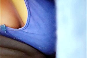 Latina Lady Reveals Her Boobs Seductively