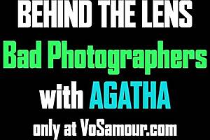 BAD PHOTOGRAPHERS BEHIND THE LENS SPY ON VOSAMOUR GIRL AGATHA DURING CASTING