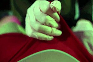 Pink nurse gloves teasing him to cum in underwear! 😜