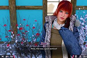 Want to double up on homework with these hot redhead teens?