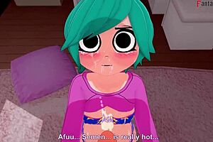 I Watch Ramona Flowers Give Blowjob In Scott Pilgrim POV, It's So Hot!