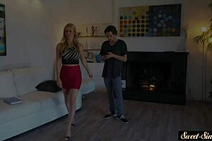 Inked stepdaughter gets pounded in fantasy roleplay after oral fun