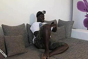 Anna, is this your first big black cock experience from Facebook?