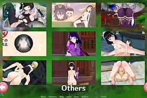 Klee Bound In Outdoor Bondage Game With Lesbian Toys