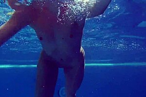 Kittina Ivory Undresses Outdoors By Swimming Pool