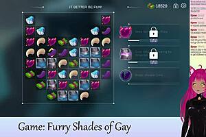 i'm vtuber lewdneko playing furry shades of gay
