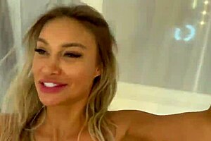 Monika Fox in Wild Christmas Bi-Sex Party!