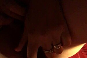 My wife loves playing with her dildo until she cums