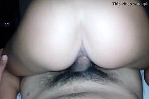 my girl with pretty tight features riding in a fun session