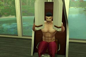 Sims4 game is cumshots and blowbang getting messy