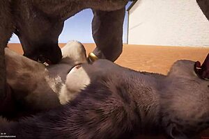 Adult animation anime, oral and analfuck furry hentai