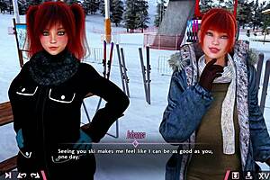 Want to double up on homework with these hot redhead teens?