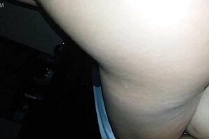 my girl with pretty tight features riding in a fun session