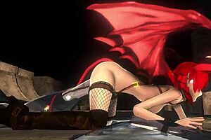 Check out this succubus and slimes with girls in 3d hentai.