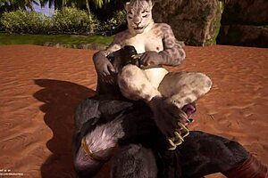 Adult animation anime, oral and analfuck furry hentai