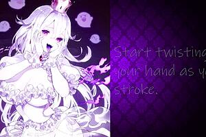 booette gives jerk off instructions in hentai anime