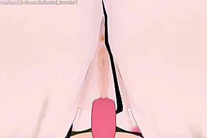 Hey, does the forest really want to suck out all my semen in this hentai asmr part 3?