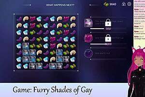 i'm vtuber lewdneko playing furry shades of gay