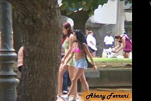 brazilian sluts showing asses in rio public