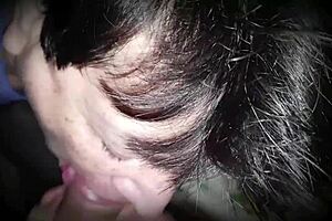 mamando a mi macho y me trago toda su lechita