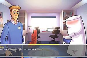 Tracer gives head in parody academy