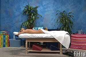 massage turns into carnal sex session