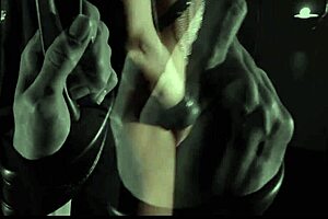 ROUGH BDSM WITH SUBMISSIVE KINKY SLAVE PUNISHMENT IN THE GARAGE