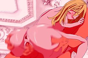 Triple Penetration in Carol Hentai 2D Porn!