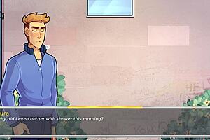 Tracer gives head in parody academy