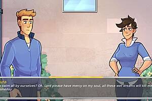 Tracer gives head in parody academy