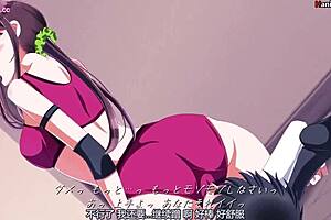 anime wife wrestler has sex