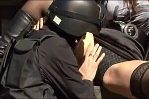 Military German Milf Gets Rough Outdoor Fisting