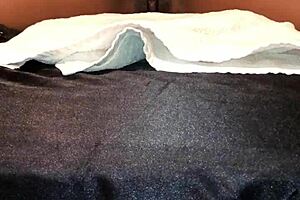 ebony woman tied up in dynamic scene