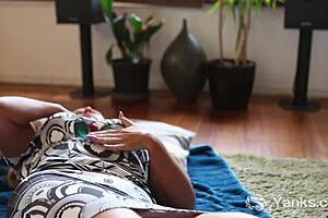 Chesty Eva Moore Masturbates Intensely