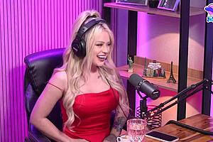 ela deu e recebeu muito no est�dio