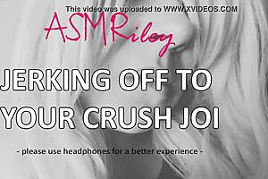 eroticaudio asmr guides you jerking off to your crush with joi