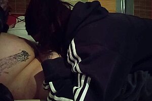 I found this Canadian teen slut on Craigslist and she deepthroated my monster cock with close-up sucking.