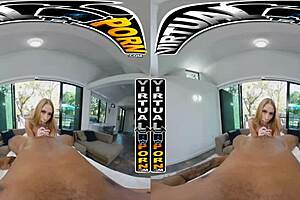 virtual porn - khloe kapri gets happy ending thanks to big black cock