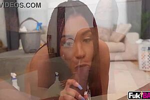 brown hot maid addis fouche gets doggystyle fucked hard