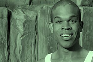 hot looking gay couple in extreme bareback anal scene