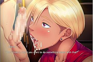 Kasshoku bitch Hitozuma Seiyoku Kaishou: A wet titty fuck is a scene in even anime porn game