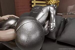 Ballerina from Atomic Heart in POV loop