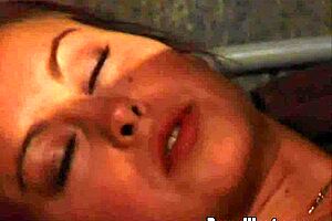 i'm getting a oily massage from madame, her big tits making me orgasm so hard!