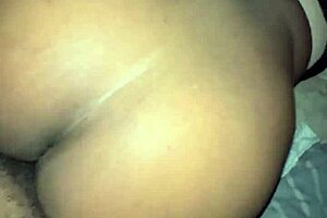 Thick Black Bbw Bent Over In Doggystyle Bareback Action