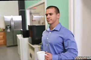 straight gay twinks hump and facial on pantsless friday