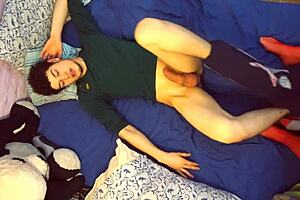 Sexy Classmate Comes to Study, Moaning During Deepthroat and Doggystyle Fuck.