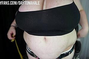 Daytona Hale's Full Body Measurements Including Huge Tits and Boobs
